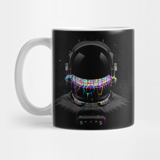 Astronaut with colorful paint Mug